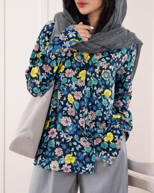شومیز گلدار - Image 2